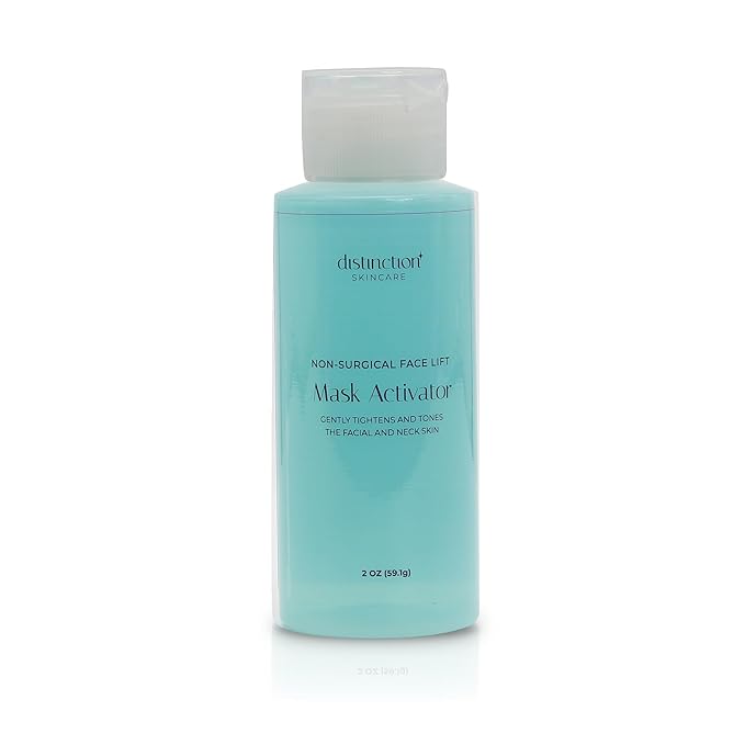 Distinction Mask Activator | Activates Distinction Mask Powder for Antiaging | Contains AHA for exfoliation (2 Fl Oz)