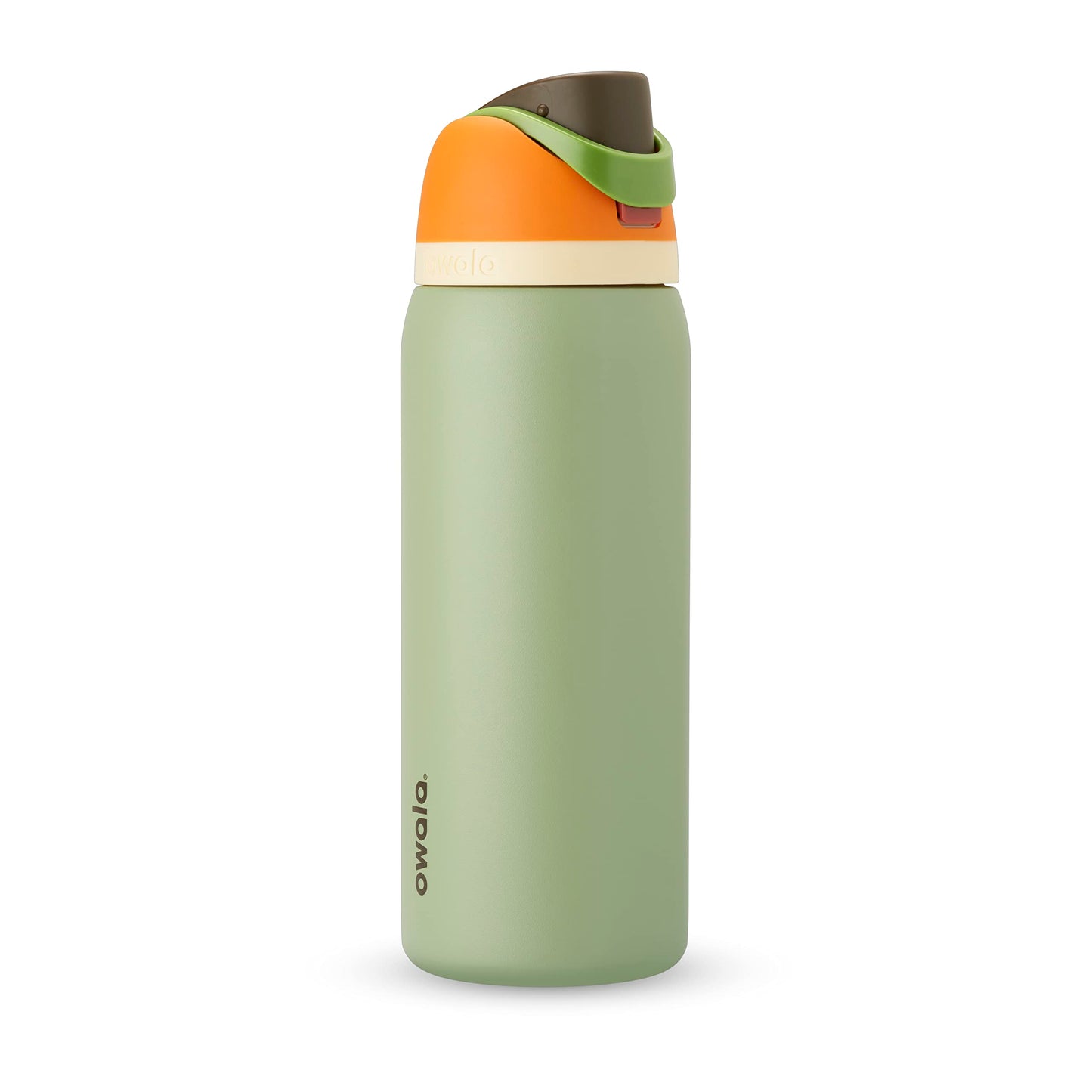 Owala 32 Oz Insulated Stainless Steel Water Bottle and Silicone Protective Sleeve Bundle