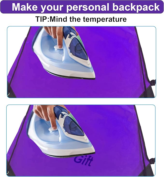 Drawstring Bags Bulk 14 Pcs Drawstring Backpack Bulk Cinch Bag Sackpack for Men Women Gym (Purple)