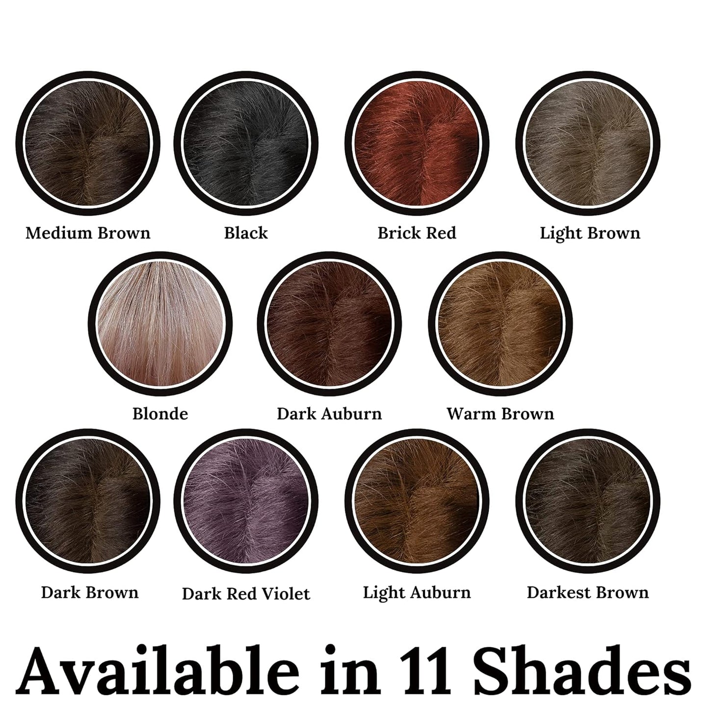 Root Concealer Touch Up Powder | All-Natural Crushed Minerals | Fast and Easy Total Gray Hair Cover Up For Black, Brown, Auburn and Blonde Hair - 0.30 oz (Darkest Brown)