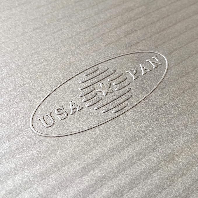 USA Pan Bakeware Heavy Duty Extra Large Sheet Pan Warp Resistant Nonstick Baking Pan, Aluminized Steel