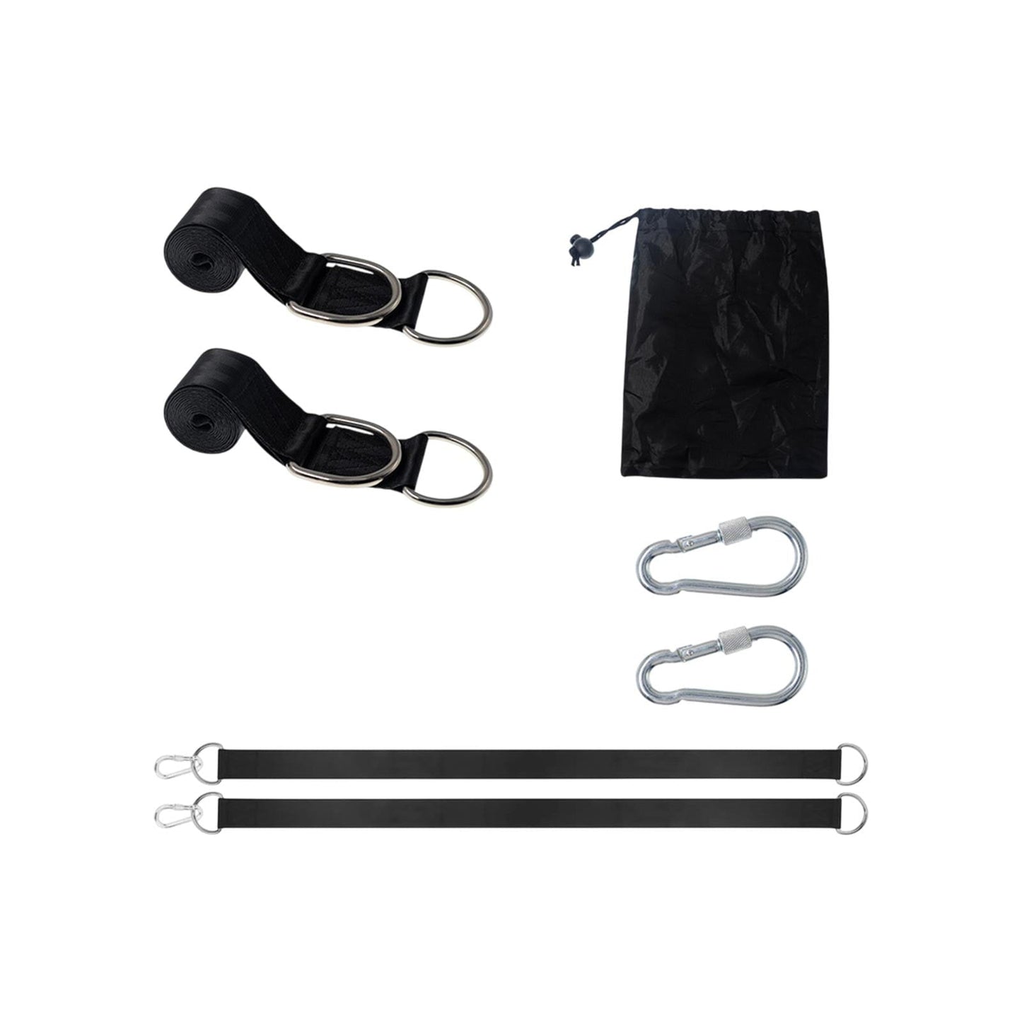 Linnome Outdoor Camping Swings Strap High Strength Polyester Swings Hammocks Strap Set