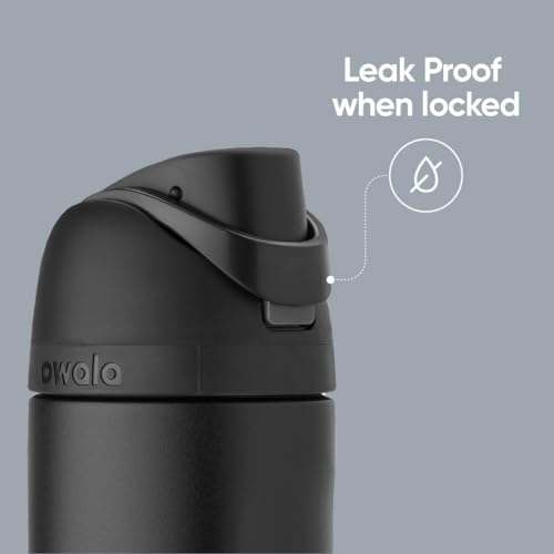 Owala FreeSip Insulated Stainless Steel Water Bottle with Straw for Sports and Travel, BPA-Free, 32-oz, Jetski