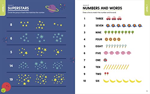 Complete Kindergarten Math Workbook: 175 Fun Activities to Build Math, Logic, and Critical Thinking Skills (Kindergarten Math Workbooks)