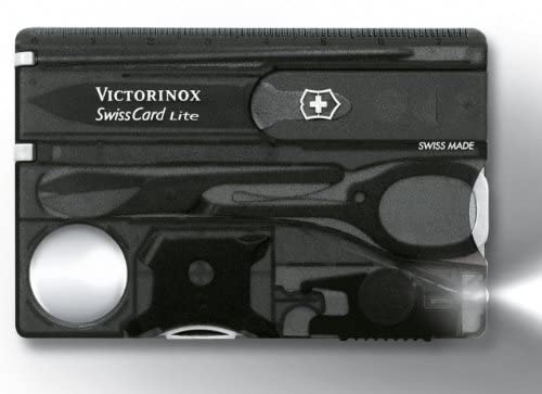 Victorinox Swiss Army Swisscard Lite Pocket Tool, Sapphire