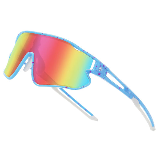 DUCO Kids Sunglasses Youth Baseball Sun Glasses Lightweight TR90 Frame UV400 Sports Cycling Shades for Boys Girls DK268