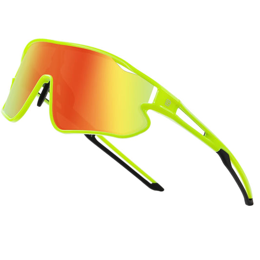 DUCO Kids Sunglasses Youth Baseball Sun Glasses Lightweight TR90 Frame UV400 Sports Cycling Shades for Boys Girls DK268