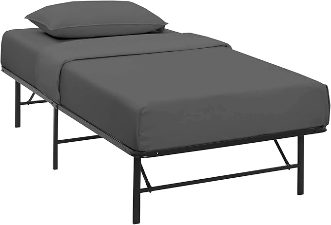 4 PC Cot Sheets 30x75, 100% Cotton Fitted Cot Sheet- Perfect for Narrow Twin/Rv Bunk/Camping Cot/Guest Bed Replacement, Sheets for Cot Bunk Bed-Fits Upto 4-8" Deep Mattress- Dark Grey Solid