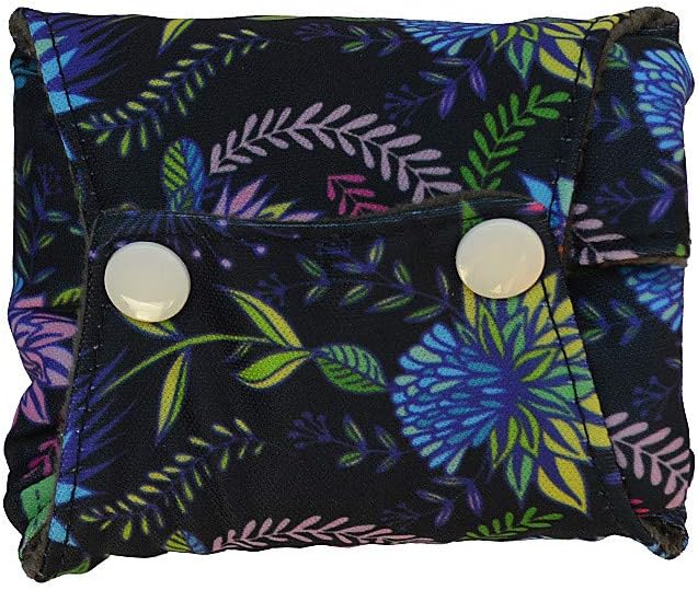 Washable Cloth Menstrual Pads/Mama Cloth/Reusable Sanitary Pads (Bloom, 16 inch/Overnight)