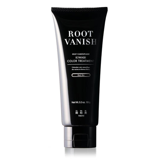 Color Treatment for Gray Coverage – Subtle, Gradual Semi-Permanent Hair Color – Hydrating, Sulfate-Free, Ammonia-Free, Vegan Color Depositing with 31 Botanical Extracts (Black)