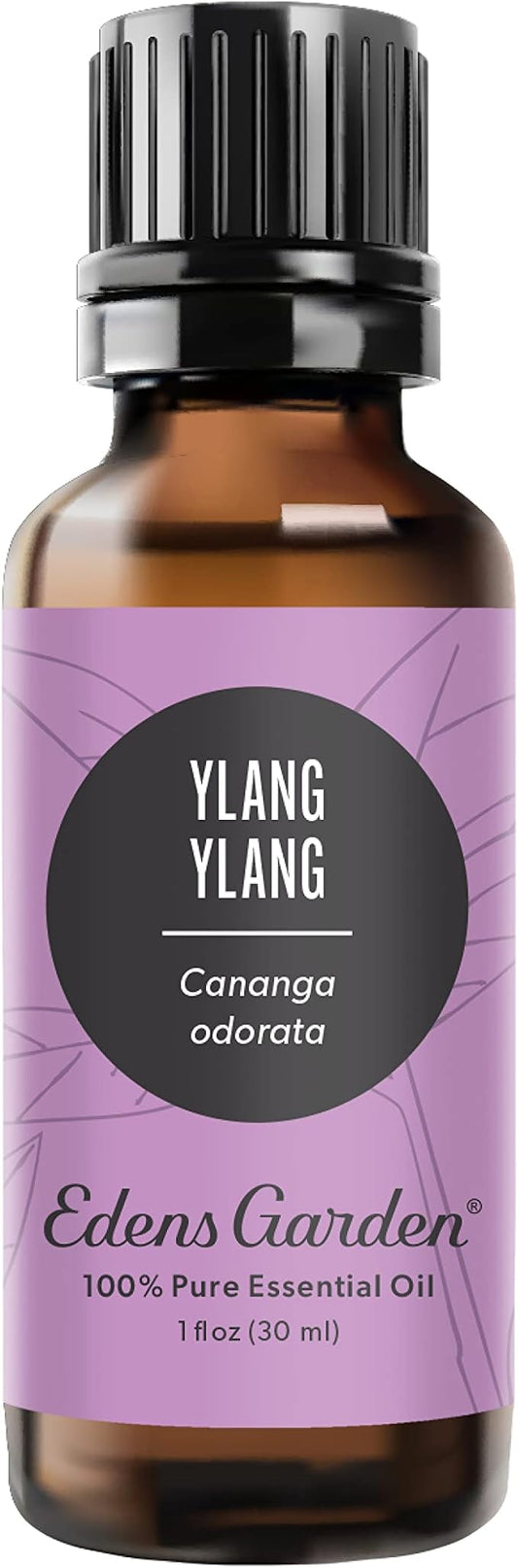 Edens Garden Ylang Ylang Essential Oil- 100% Pure Premium Grade, Undiluted, Natural, Therapeutic, Aromatherapy, The Best for Diffuser, Skin, Face, Candle 30 ml (1 fl oz)