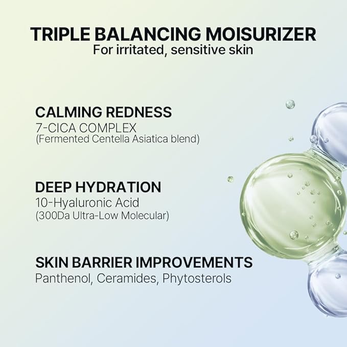 HYCICA Soothing Toner | Calming Hydration Barrier Care for Sensitive Skin with Centella, Ultra-Low Molecular Hyaluronic Acid & Panthenol, Vegan Fragrance-Free Korean Skincare, 6.76 fl oz