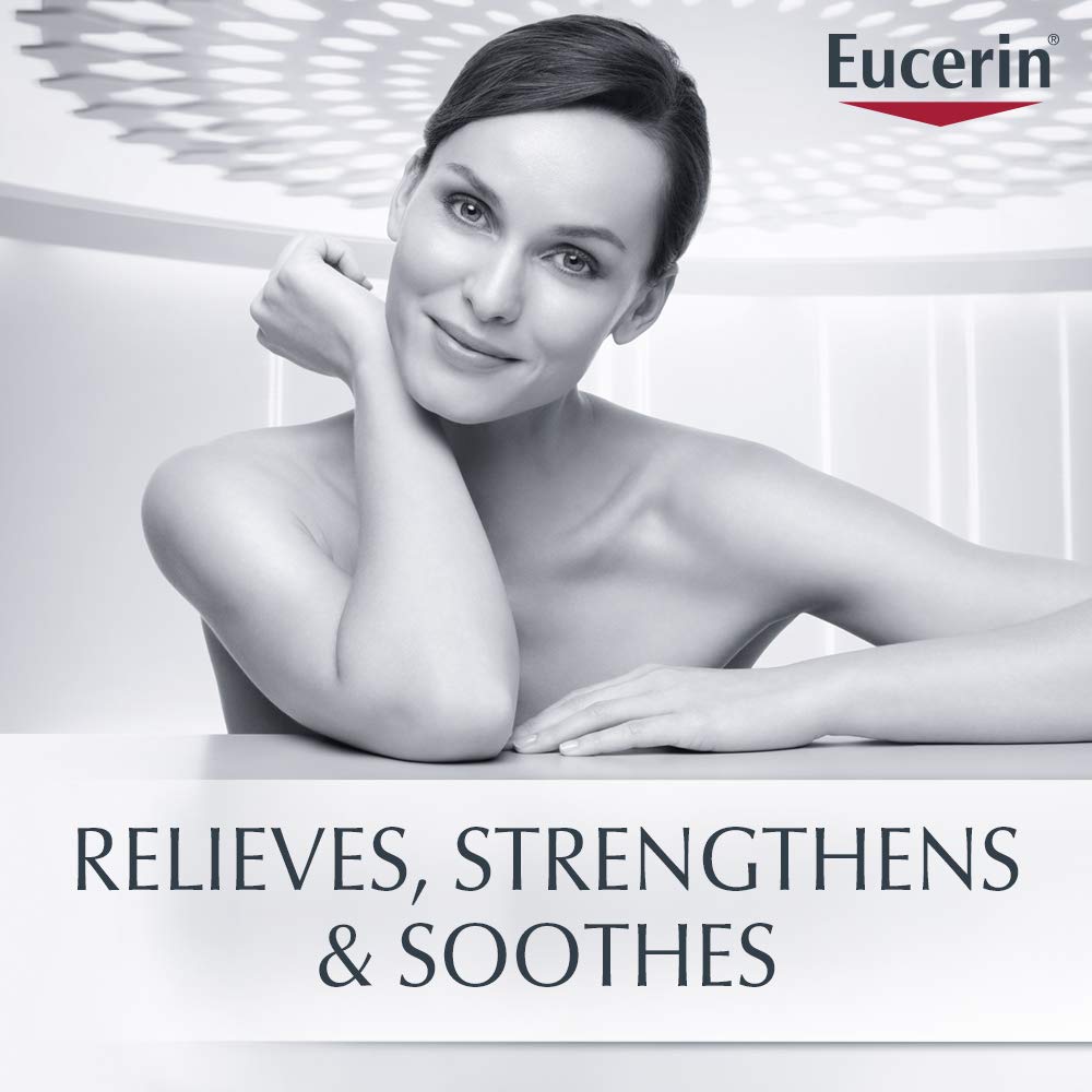 Eucerin Eczema Relief Cream, Full Body Lotion, Moisturizing Eczema Cream with Colloidal Oatmeal (Skin Protectant) and Ceramide 3, Multi-Pack, 8 Oz Tube, Pack of 3