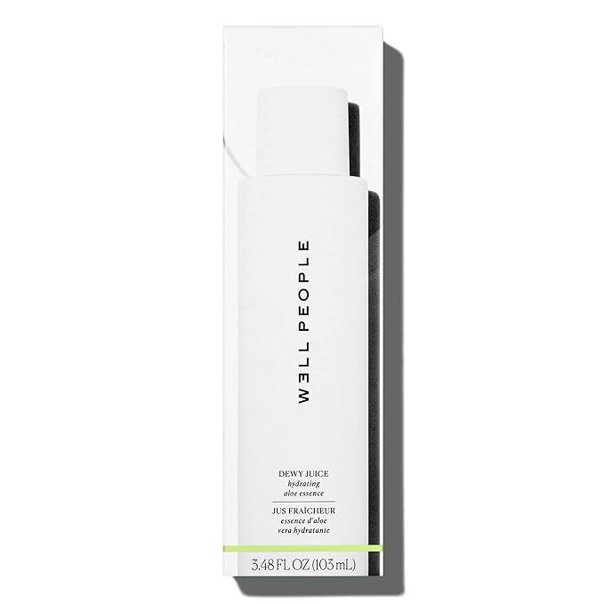 Well People Dewy Juice Hydrating Aloe Essence, Juicy, Hydrating Toner for Refreshing & Soothing Skin, Made with Rose Water, Vegan & Cruelty-Free