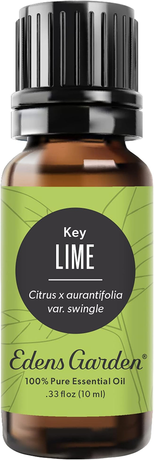 Edens Garden Lime- Key Essential Oil- 100% Pure Premium Grade, Undiluted, Natural, Therapeutic, Aromatherapy, The Best for Diffuser, Candle, Laundry, Humidifiers 10 ml (.33 fl oz)