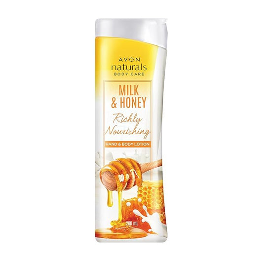 AVON Naturals Body Care Milk and Honey Hand and Body Lotion - 200ml