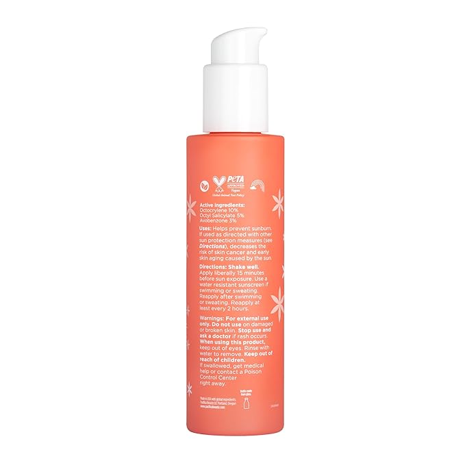 Pacifica Glow Baby Vitamin C SPF 30 Body Lotion – Brightening Daily Moisturizer + Broad Spectrum Sun Protection, Hydrating No White Cast Sunscreen for Glowing Skin, Clean Vegan & Cruelty-Free Skincare