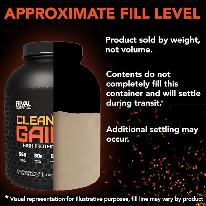 Rival Nutrition Clean Gainer - Cinnamon Toast Cereal, 5lbs