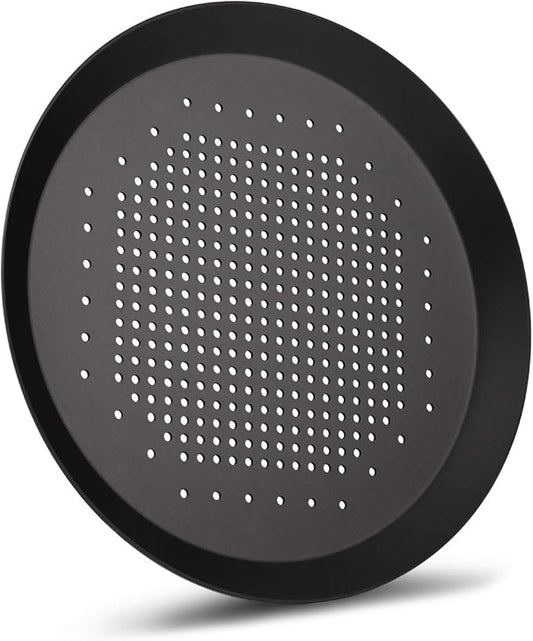 Beasea Pizza Pan 8.5 Inch, Perforated Pizza Pan with Holes, Aluminum Alloy Round Vented Pizza Pans Heavy Duty Pizza Crisper Pan Pizza Baking Tray Bakeware for Home Restaurant Kitchen Air Fryer