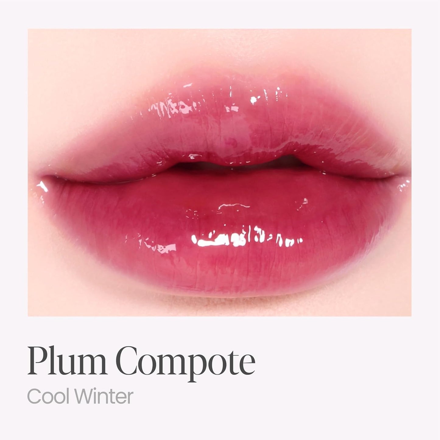 Espoir Couture Lip Tint Glaze #20 Plum Compote 0.14oz | Volumizing Lip Stain with Syrupy Shine | Long-Lasting & Vibrant Color for Radiant Lip Look | Moisturizing & Glossy Lip Tint | Korean Lip Makeup