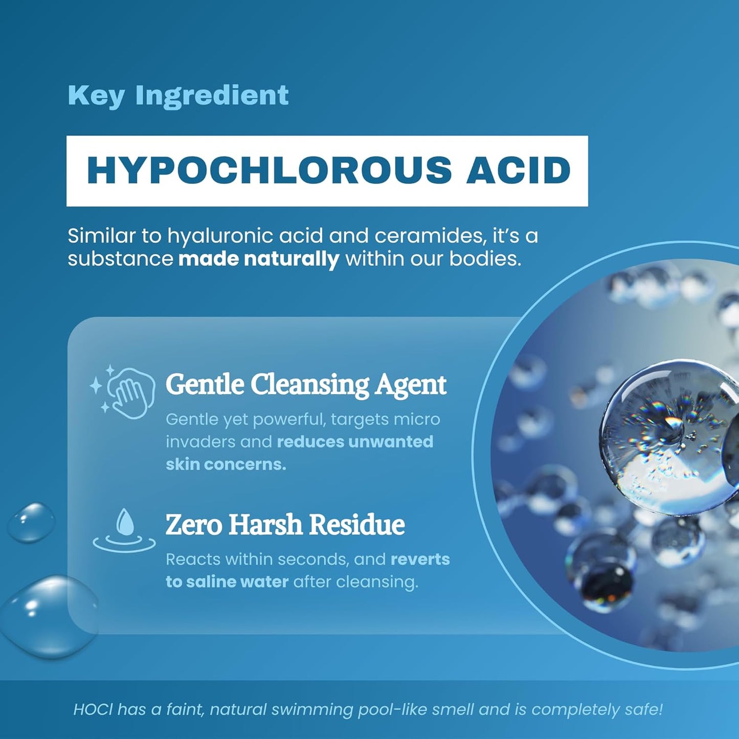 Hypochlorous Acid Spray - HOCL - Hypoallergenic Skin Toner Cleanse and Soothe Sensitive Face - Acne - Eczema - Bacne - Eyelid - Pre Post Workout (Mini Bundle Pack - 2fl + 2 fl)