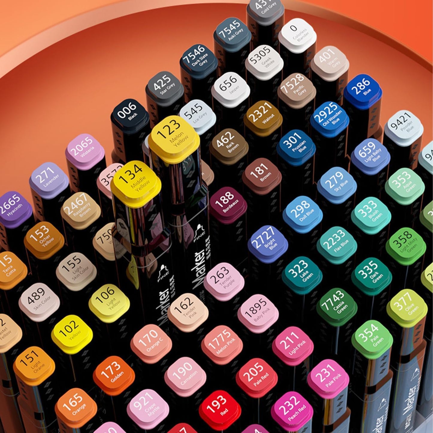 M&G 40 Colors Dual Tip Alcohol Markers, Dual Tip Art Sketch Marker for Adult Coloring Books, Doodling, Drawing Pens Permanent Markers for Mothers Day Gift,Chisel & Fine Tip