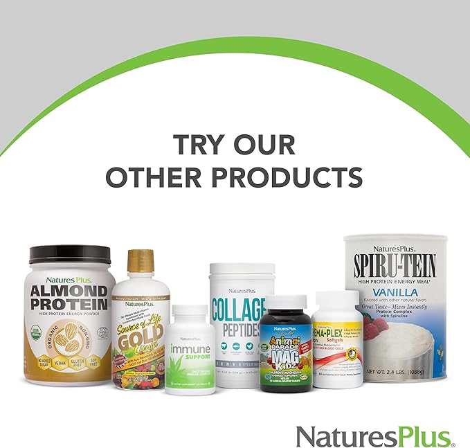 Natures Plus Source of Life Gold Multivitamin - 180 Tablets - with Vitamins D3 & B12 - Blood, Bone & Immune Support - Vegetarian & Gluten Free - 60 Servings