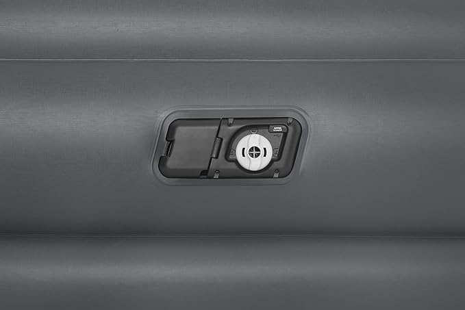 SleepLux Durable Inflatable Air Mattress with Built-in Pump, Pillow and USB Charger