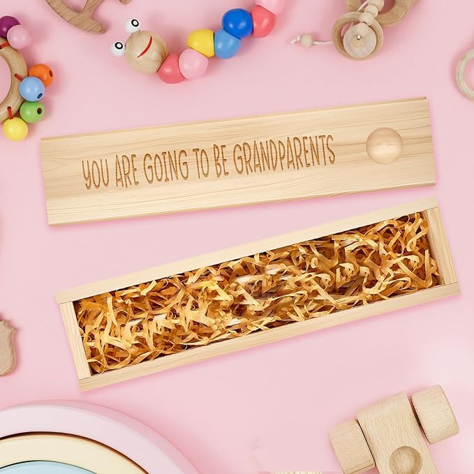 Pregnancy Announcement for Grandparent, Pregnancy Test Keepsake Box, Baby Announcement Reveal Gifts Ideas for Husband Grandparents Dad Aunt and Uncle