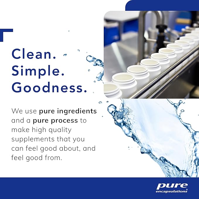 Pure Encapsulations B6 Complex - Supports Nervous System & Brain Health* - Includes B Vitamins - Contains Enriched Vitamin B6 - Non-GMO & Gluten Free - 60 Capsules