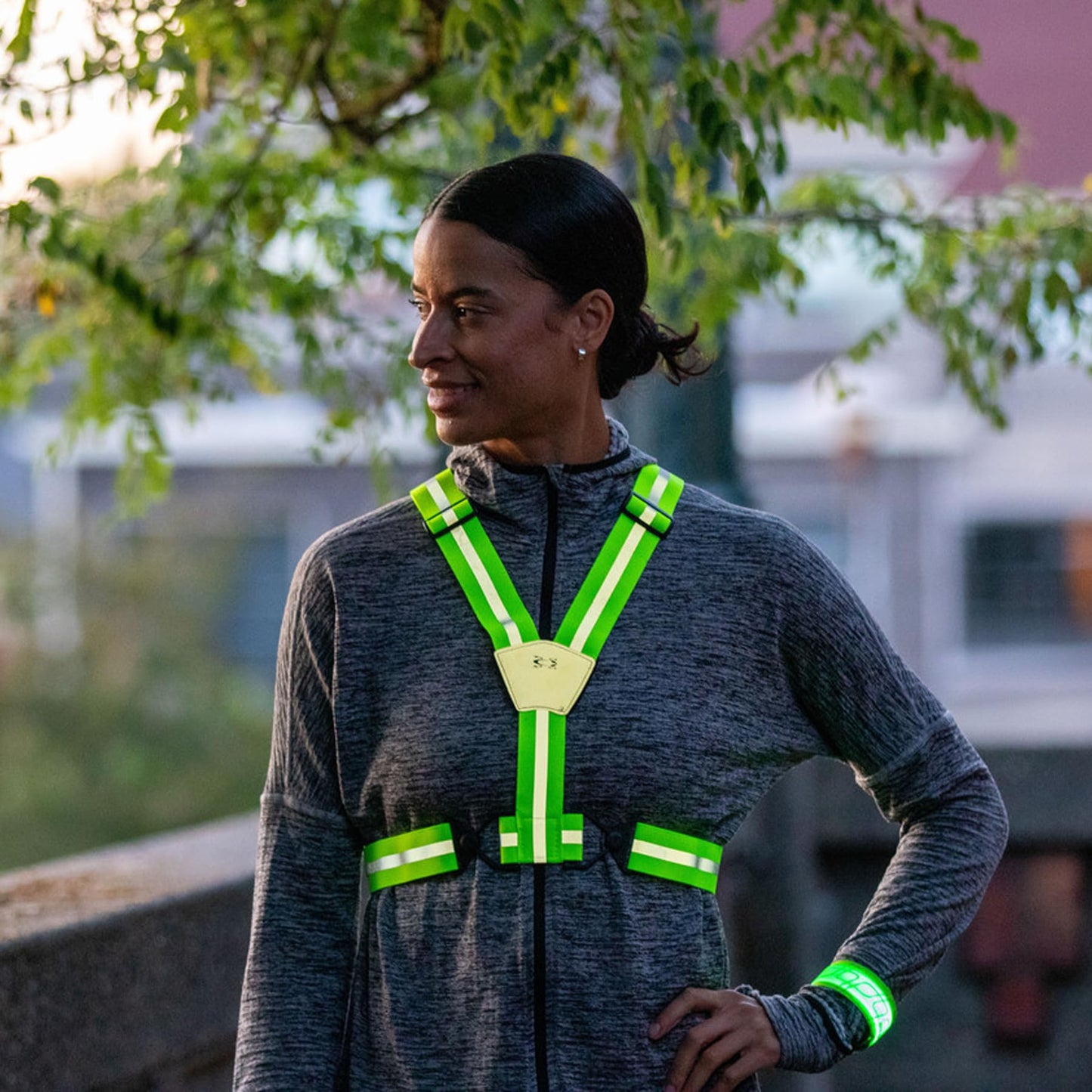 Amphipod Xinglet Vest Bright Green, One Size