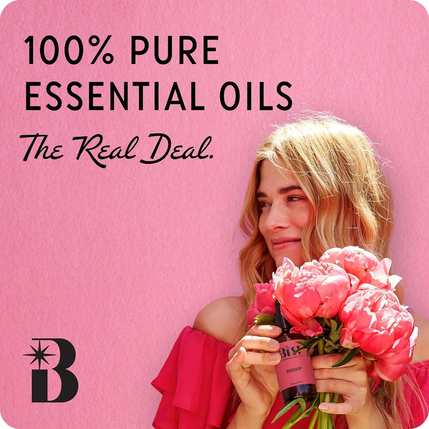 The Best Rose Geranium Essential Oil Roll-On- Premium Grade- Pre-Diluted in Coconut Oil- Ready to Use- 10 ml (.33 fl oz)