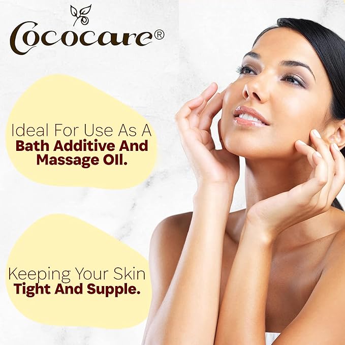 Cococare Natural Vitamin E Antioxidant Body Oil - Vitamin Therapy for All Skin Types - 8.5 fl oz
