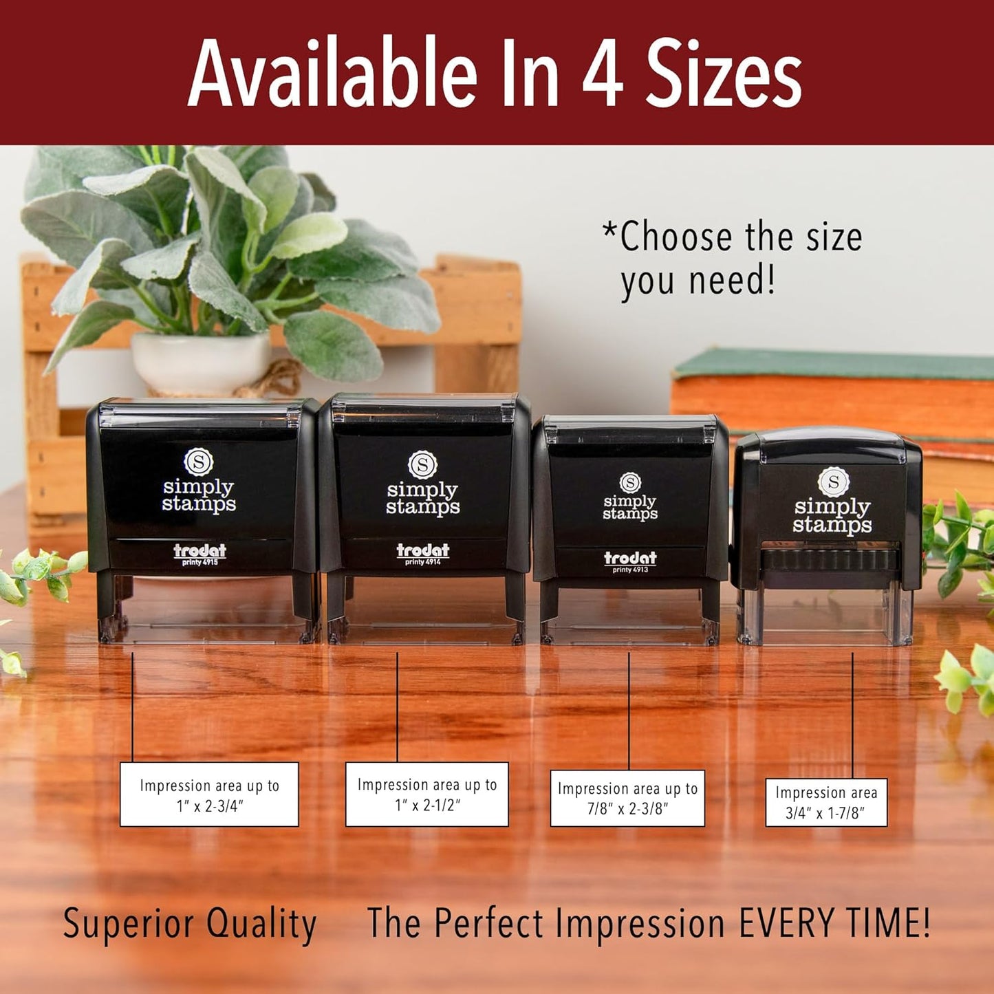 Air Mail Office Stamp | 4 Different Sizes | 20 Designs | Multiple Color Options | Perfect for Quick Validation of Office Documents (Air Mail, Xtra Large)