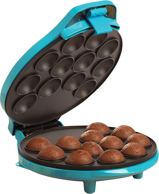 BELLA 13547 Cake Pop & Donut Hole Maker, Turquoise