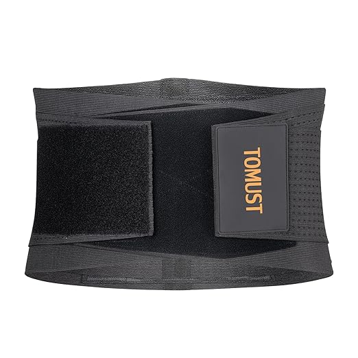 Back Brace - Breathable Waist Belt Lumbar Support for Lower Back Pain Relief, Recovery, Sciatica, Scoliosis, Herniated Disc, Lifting, With Dual Adjustable Straps for Men/Women, S