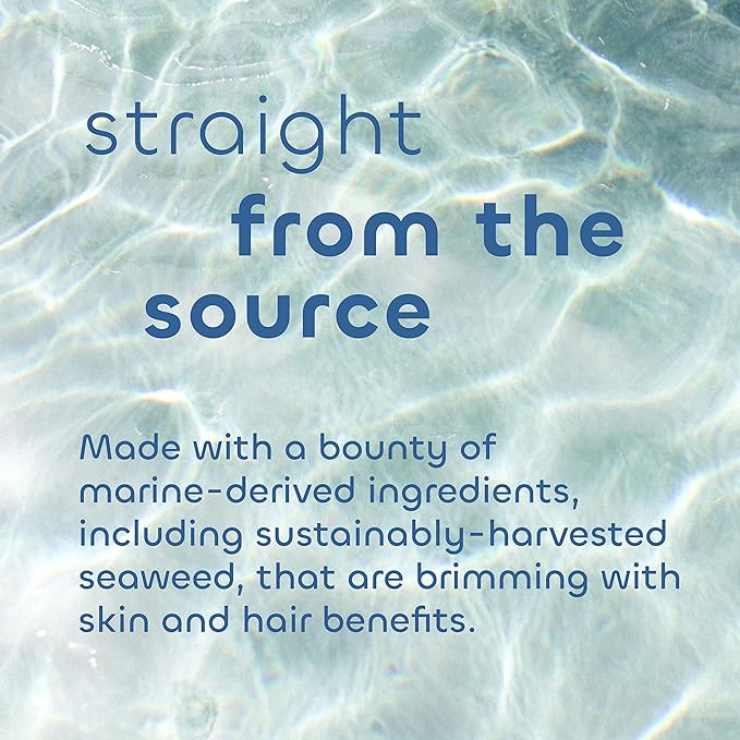 Seaweed Bath Co. Melt-In Water Lotion, Coconut Water Scent, 4 Ounce, Sustainably Harvested Seaweed, Sea Grape, Beta-Glucan
