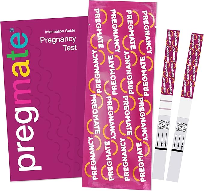 Pregmate 50 Pregnancy Test Strips (50 Count)
