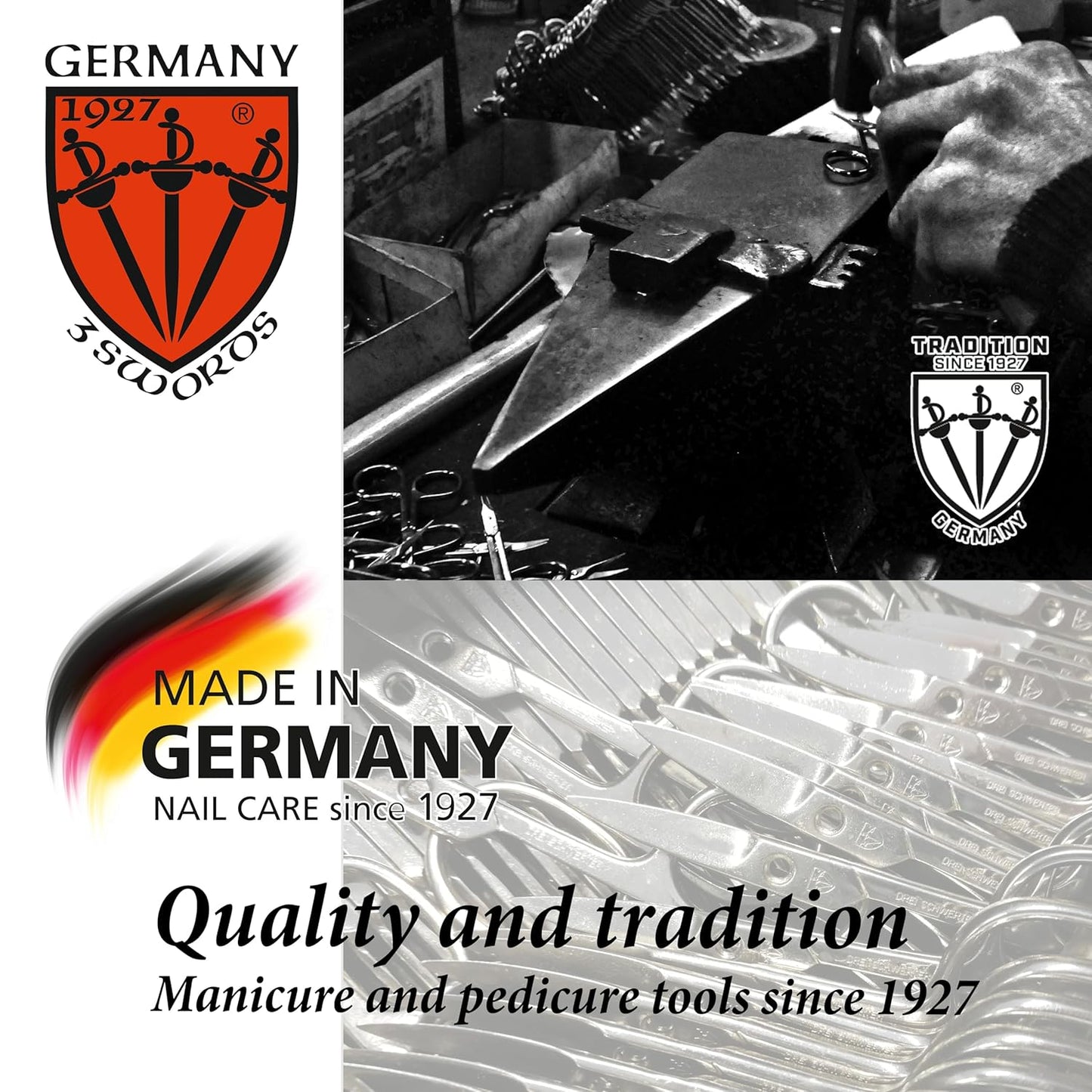 3 Swords Germany – manicure pedicure set kit (141)
