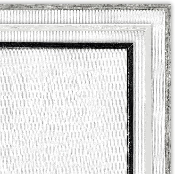 Stupell Industries Abstract Mindfulness Exercise Framed Giclee Wall Art Design by Tim Parker, Gray Framed, 20 x 16