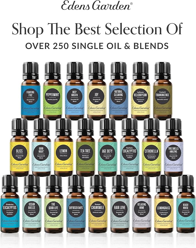 Edens Garden Sleepy Head Essential Oil Blend- 100% Pure Premium Grade, Undiluted, Natural, Therapeutic, Aromatherapy, The Best for Diffusing, Candle, Humidifiers, Kid Safe 10 ml (.33 fl oz)