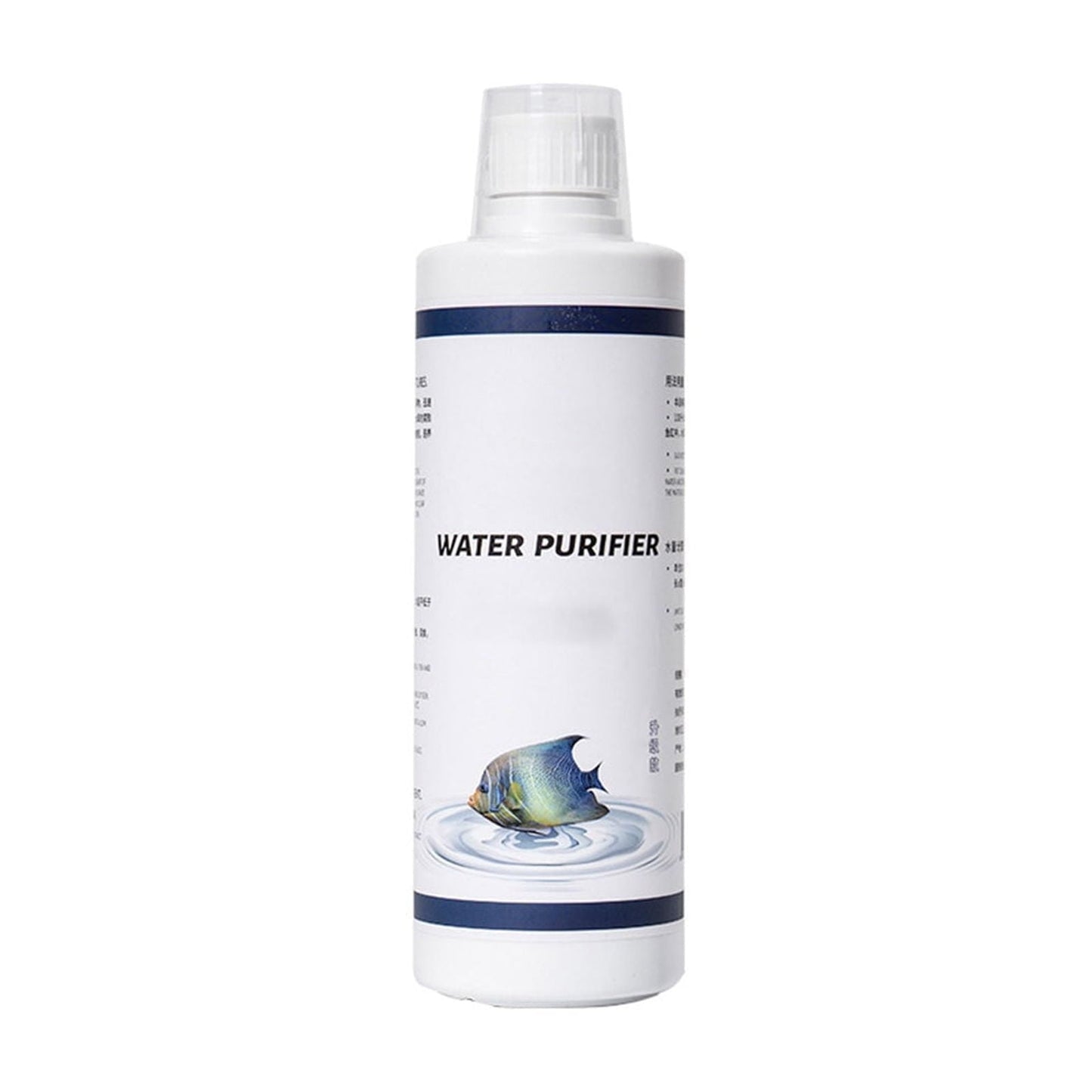 Fish Tank Water Purifier | Aquarium Water Cleaning Agent | Water Clarifying Treatment, Flocculant & Quality Stabilizer | Natural Safe Formula for Fish & Plants | 150ml Liquid Solution