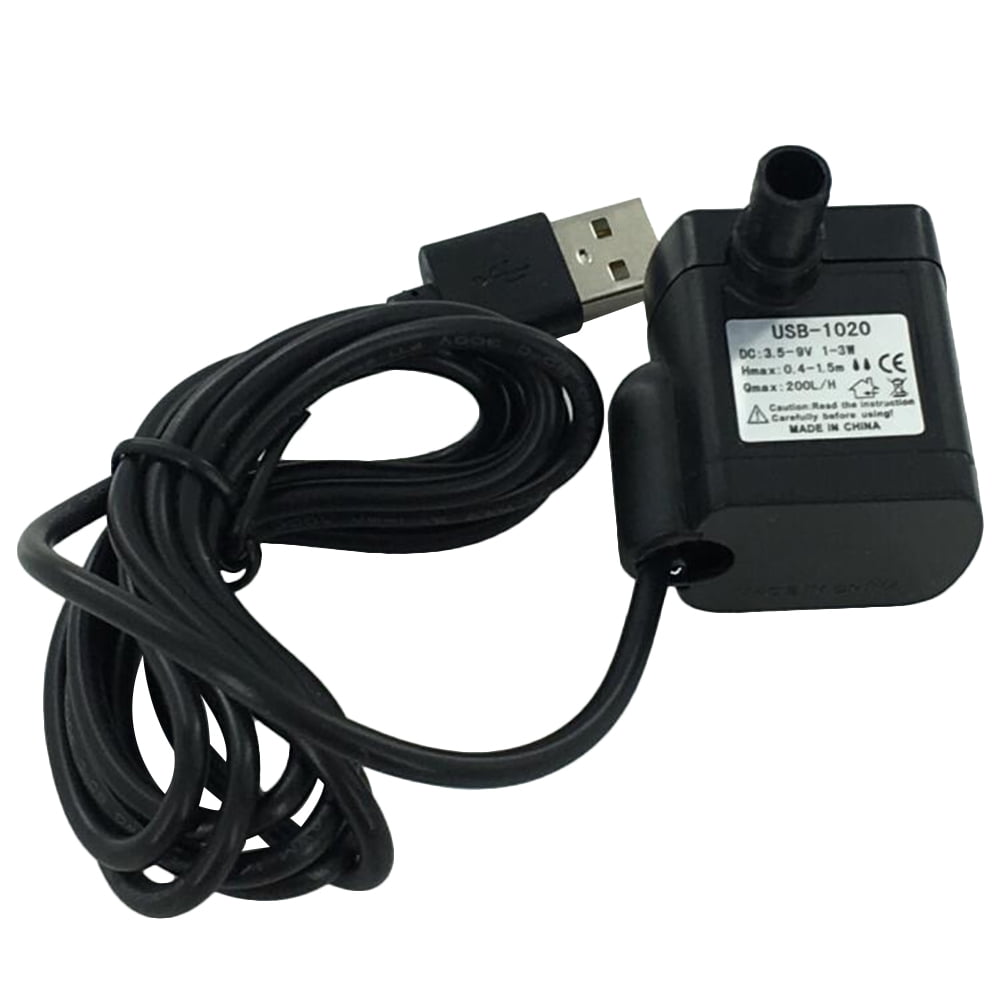Pump Water Aquarium Submersible Fountain Usb Tank Dc Filters Fountains Mini Circulation Pet